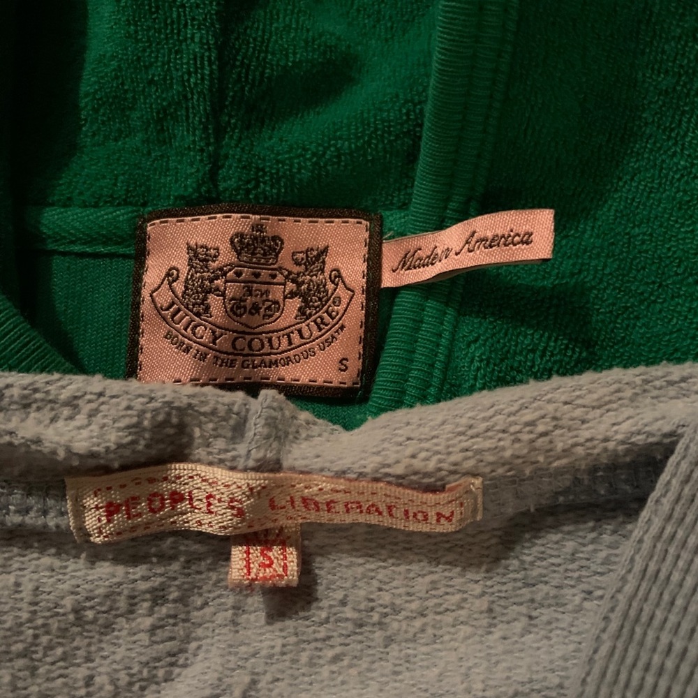Juicy Couture and People Liberation jackets